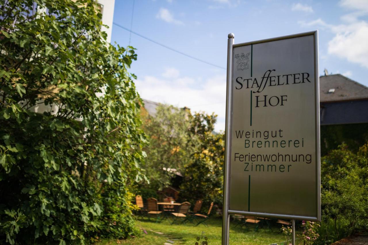 Hostal Bio-Weingut Staffelter Hof Kröv Exterior foto